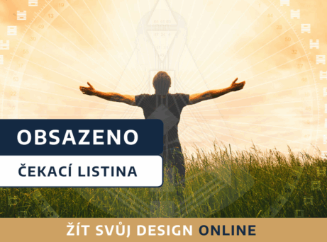 Žít svůj design online banner čekací listina